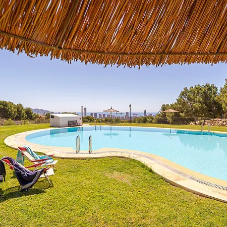 Bahia Vista - Chalet Adosado Con Vista Al Mar Finestrat Exterior foto